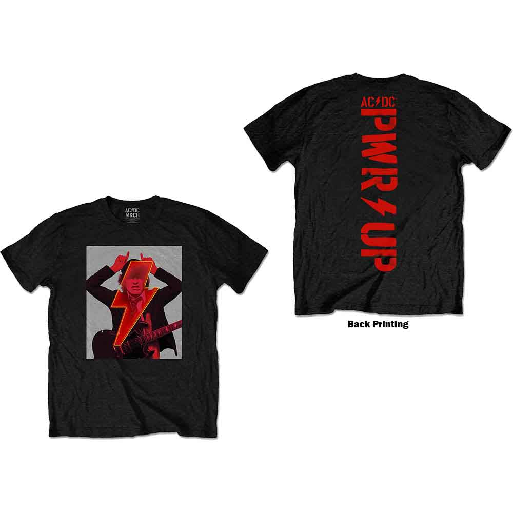Ac/Dc - Angus Finger Horns (Black) Medium [T-Shirt]