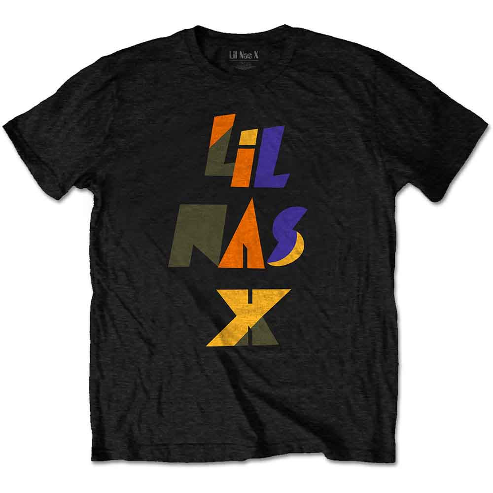 Lil Nas X - Scrap Letters (Black) Small [T-Shirt]