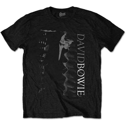 Bowie, David - Distorted (Black) Medium [T-Shirt]