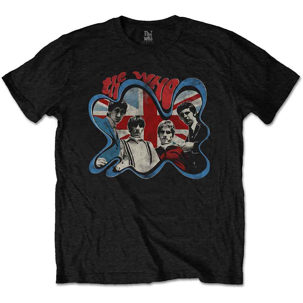 Who - Groovy Border (Black) Medium [T-Shirt]