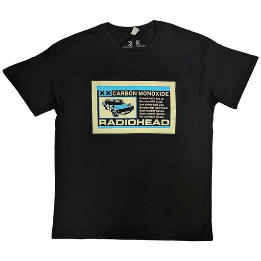 Radiohead - Carbon Patch (Black) XL [T-Shirt]