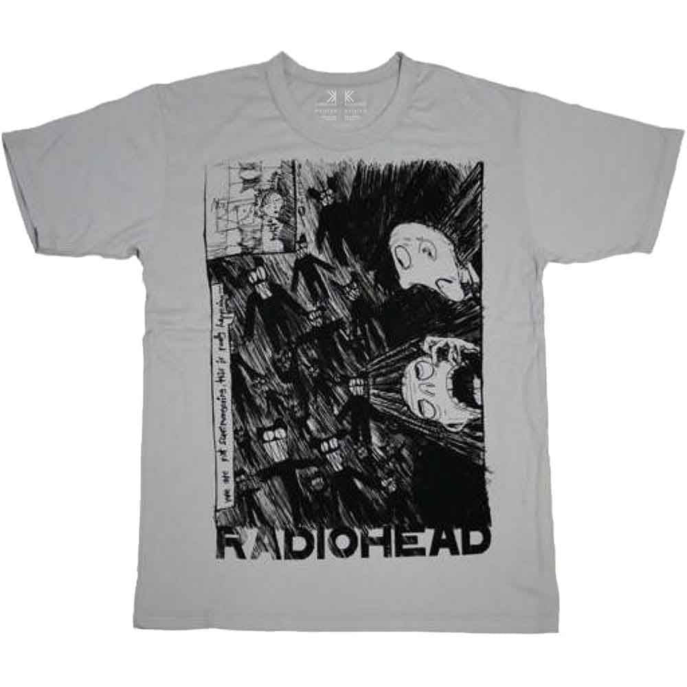 Radiohead - Scribble (Grey) Medium [T-Shirt]