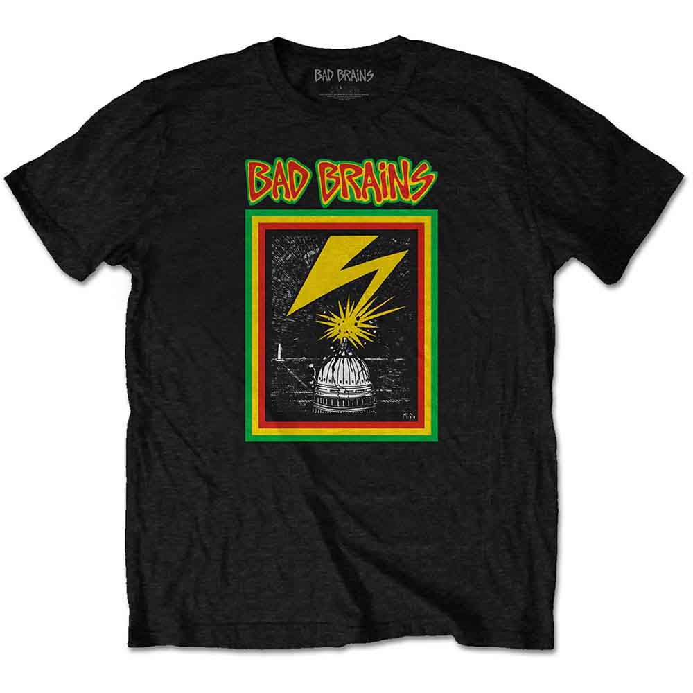 Bad Brains - Capitol Strike (Black) Large [T-Shirt]