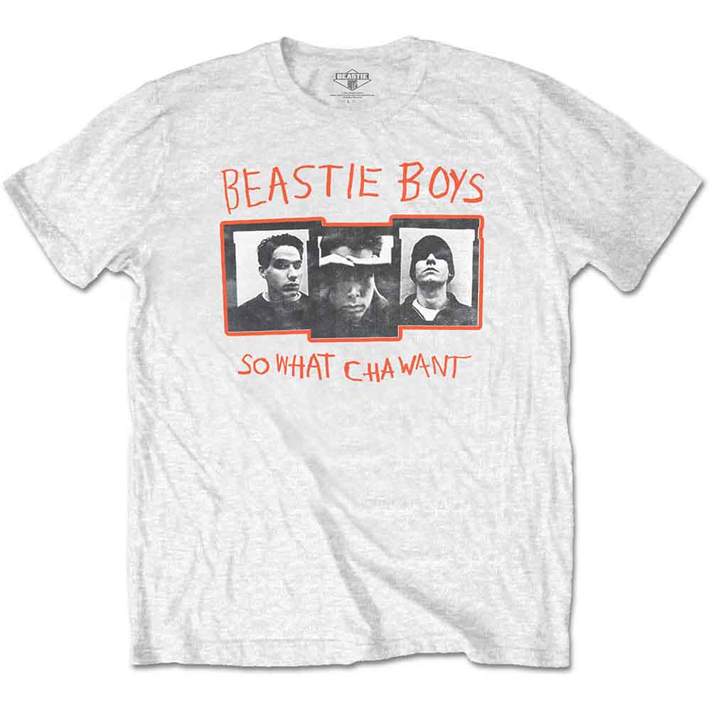 Beastie Boys - So What Cha Want (White) Medium [T-Shirt]