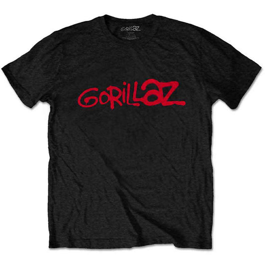 Gorillaz - Logo (Black) Large [T-Shirt]
