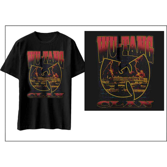 Wu-Tang Clan - Lightning Infill (Black) Large [T-Shirt]