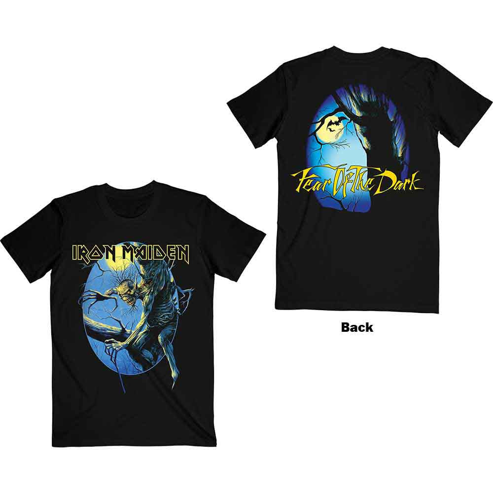 Iron Maiden - Fear Of The Dark Moon (Black) Medium [T-Shirt]