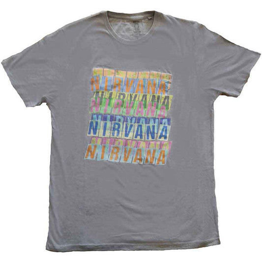 Nirvana - Repeat (Grey) Xl [T-Shirt]