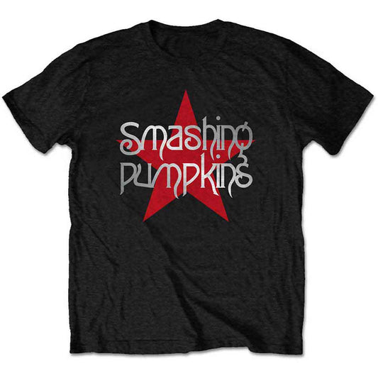 Smashing Pumpkins - Star Logo (Black) Large [T-Shirt]