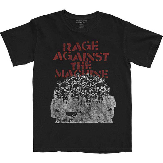 Rage Against The Machine - Crowd Masks (Black) Large [T-Shirt]