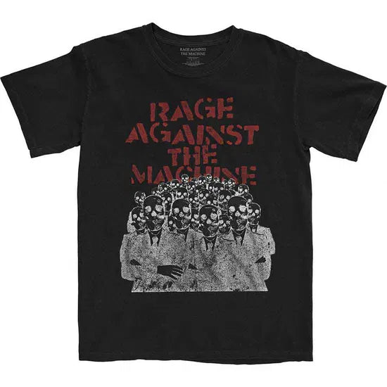 Rage Against The Machine - Crowd Masks (Black) XXL [T-Shirt]