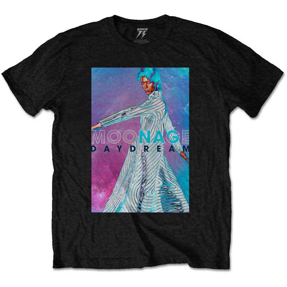 Bowie, David - Moonage Space (Black) Large [T-Shirt]