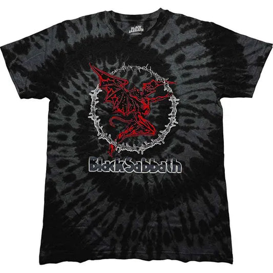Black Sabbath - Red Henry (Black Dip-Dye) XL [T-Shirt]