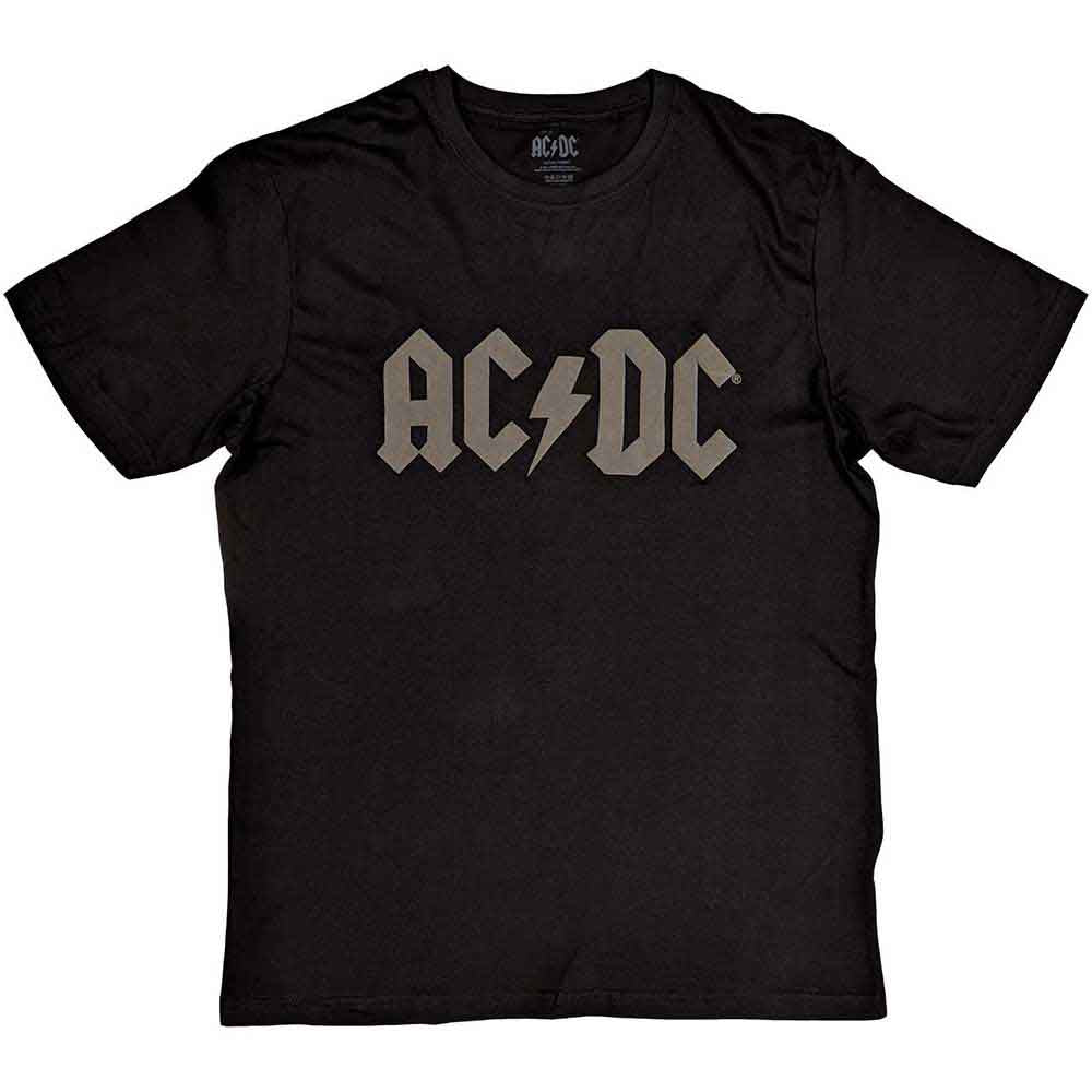 Ac/Dc - Logo Hi-Build (Black) Small [T-Shirt] – Rocking Horse Records