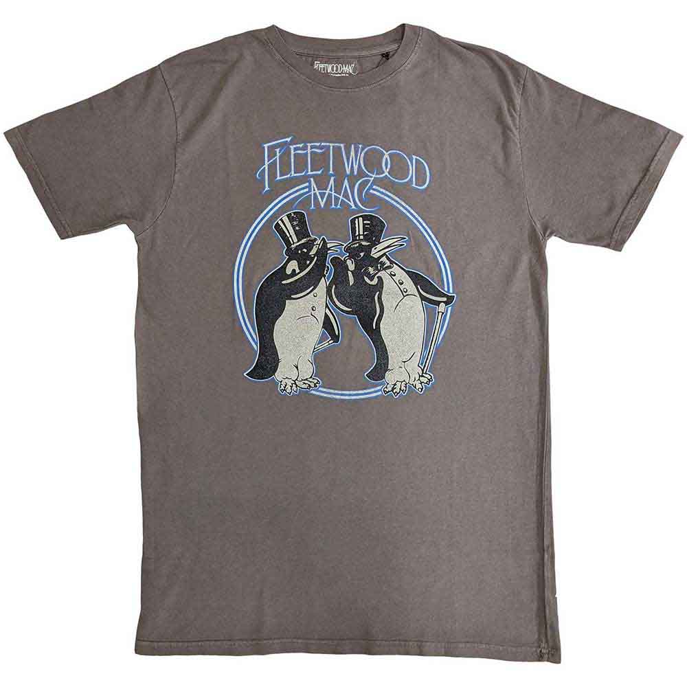 Fleetwood Mac - Penguins (Grey) Large [T-Shirt]