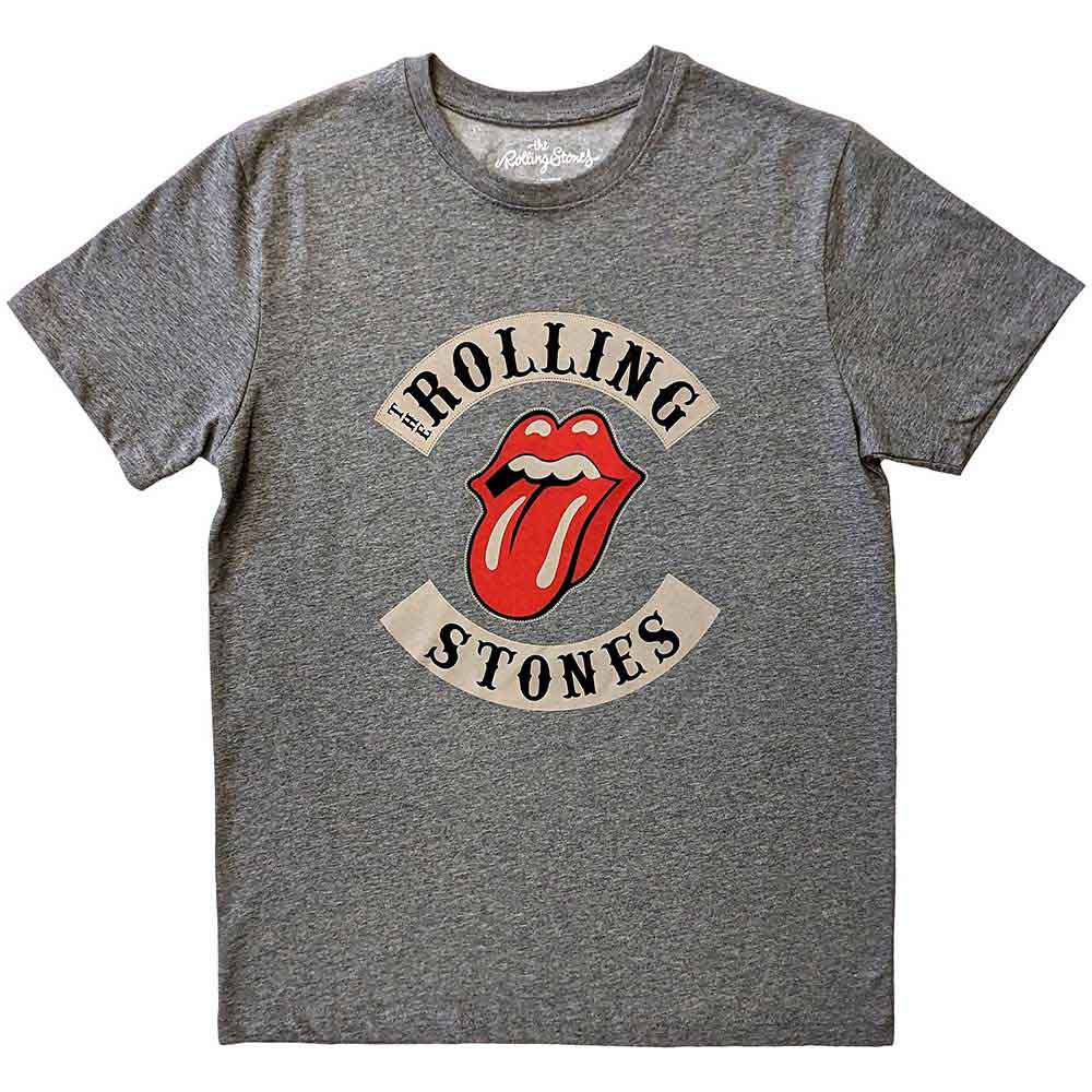 Rolling Stones - Biker Tongue (Grey) Xl [T-Shirt]