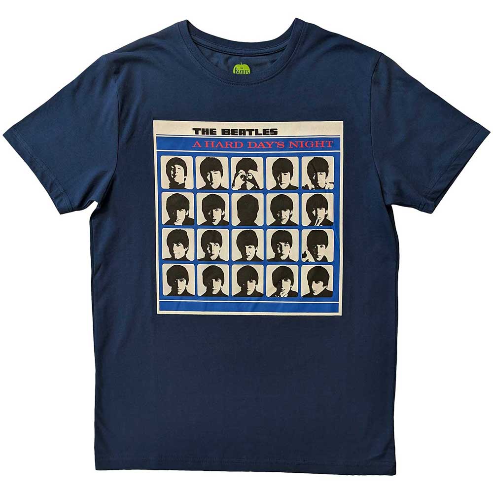 Beatles - A Hard Days Night Cover (Blue) Large [T-Shirt]