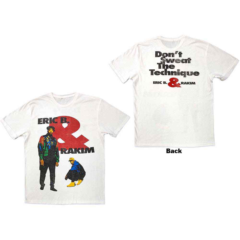 Eric B and Rakim - Don't Sweat (White) Small [T-Shirt]