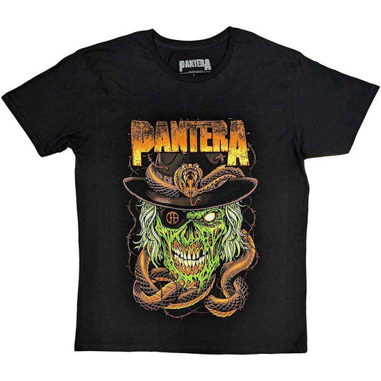 Pantera - Snake and Skull (Black) Small [T-Shirt]