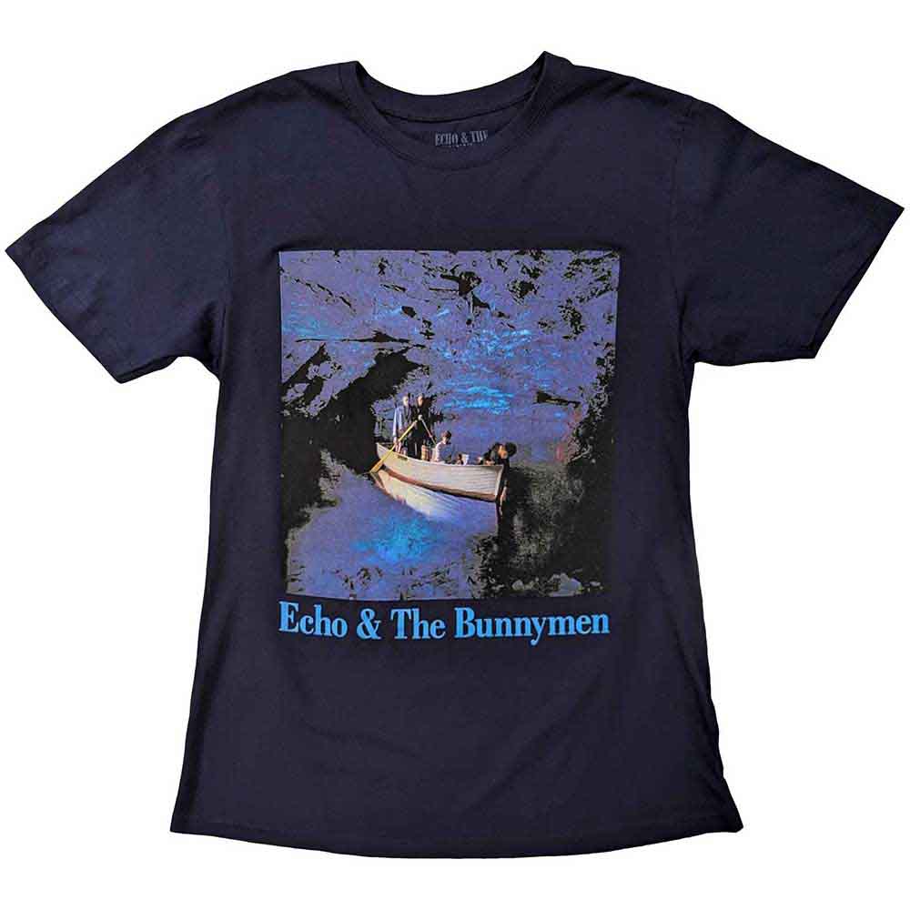 Echo and The Bunnymen - Ocean Rain (Navy) Medium [T-Shirt]