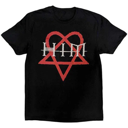 Him - Heartagram (Black) Small [T-Shirt]