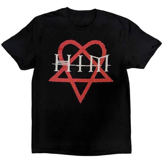 Him - Heartagram (Black) Medium [T-Shirt]