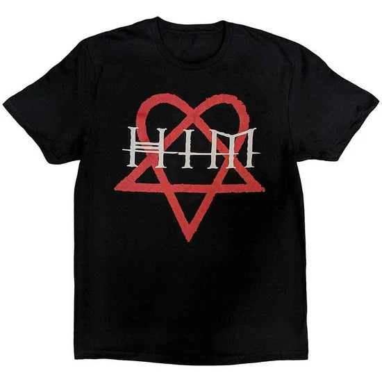 Him - Heartagram (Black) XL [T-Shirt]