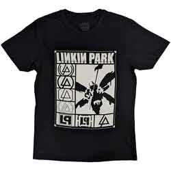 Linkin Park - Logo Rectangles (Black) Small [T-Shirt]