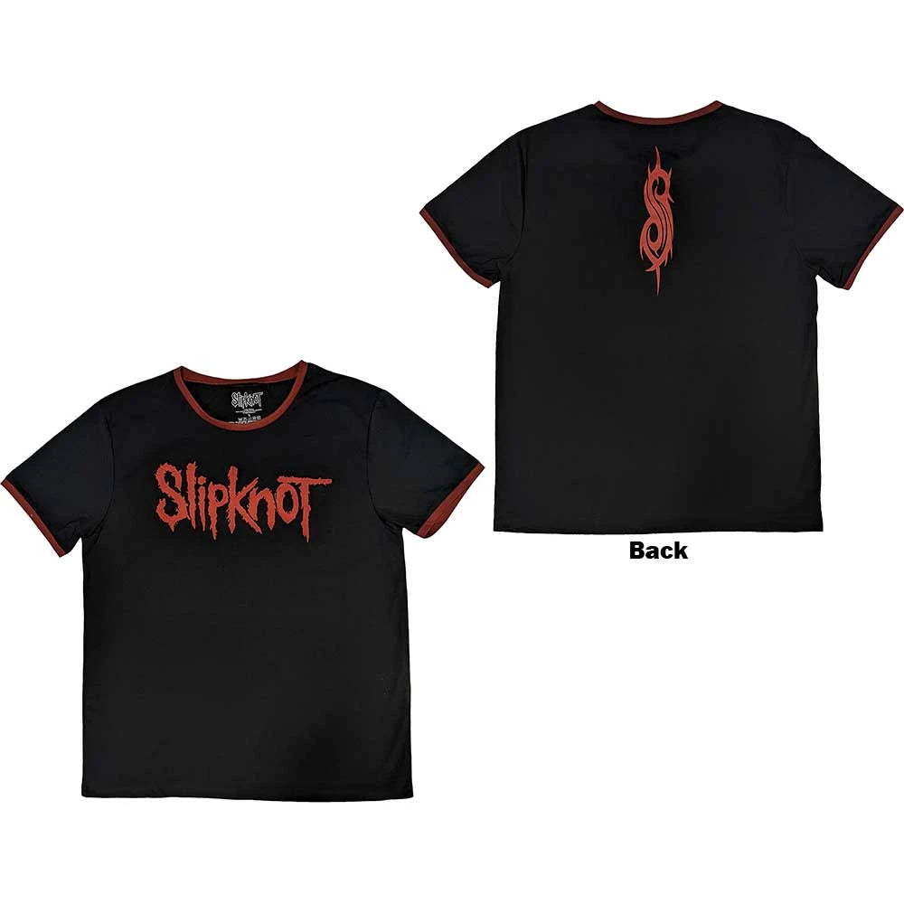 Slipknot - S Logo Ringer (Black) Large [T-Shirt]