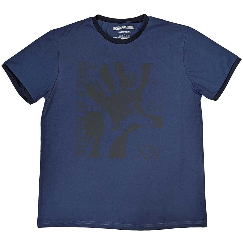 System Of A Down - Intoxicated Ringer (Denim) Medium [T-Shirt]