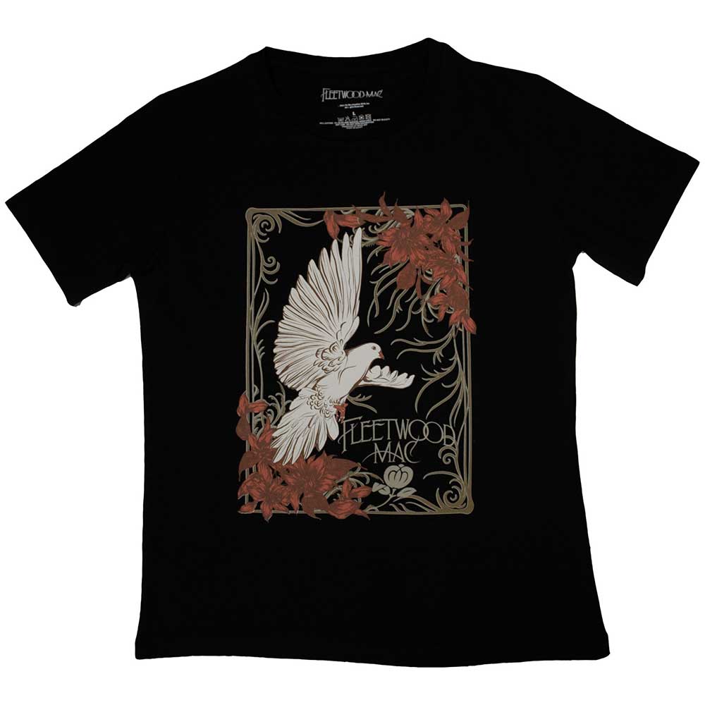 Fleetwood Mac - Dove (Black) Ladies Small [T-Shirt]