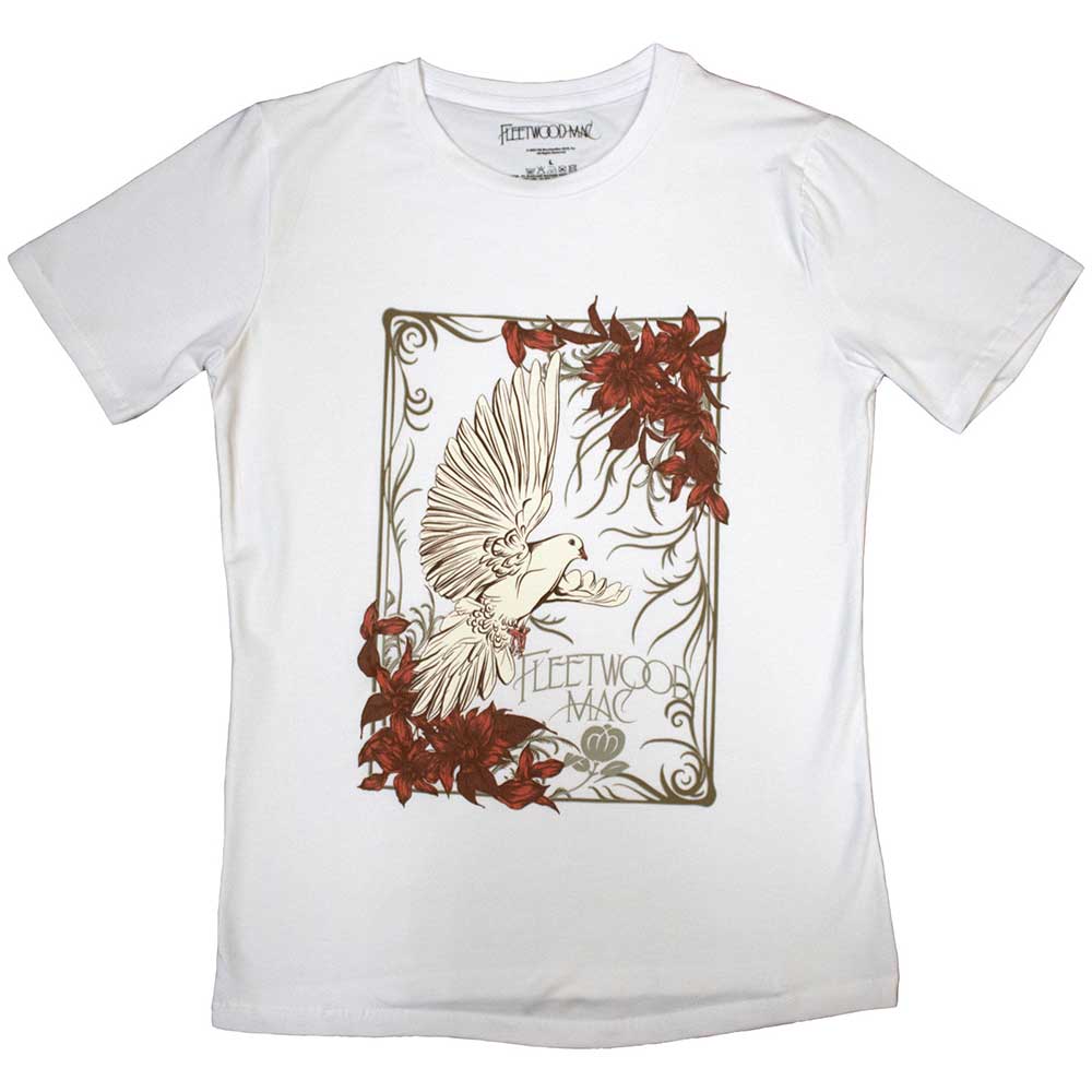 Fleetwood Mac - Doves (White) Ladies Small [T-Shirt]