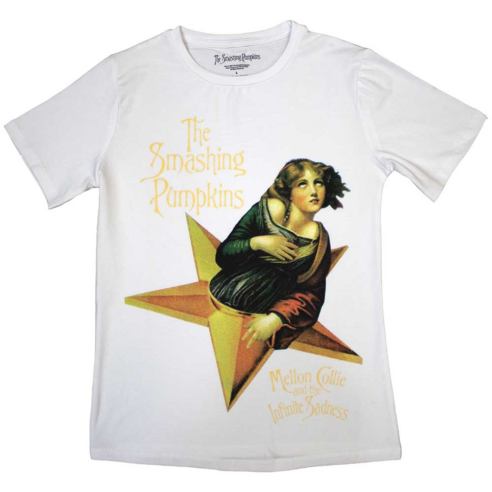 Smashing Pumpkins - Mellon Collie (White) Ladies Small [T-Shirt]