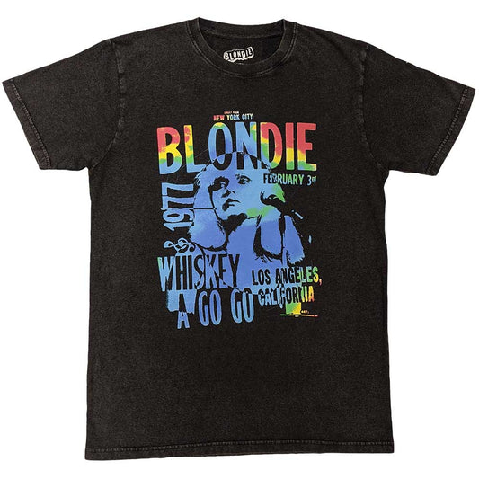 Blondie - Whiskey-A-Go-Go (Black) Medium [T-Shirt]