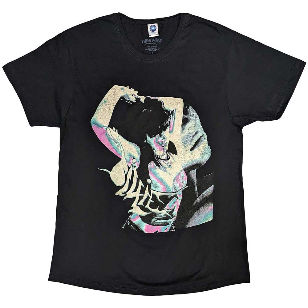 Eilish, Billie - Portrait (Charcoal) Medium [T-Shirt]