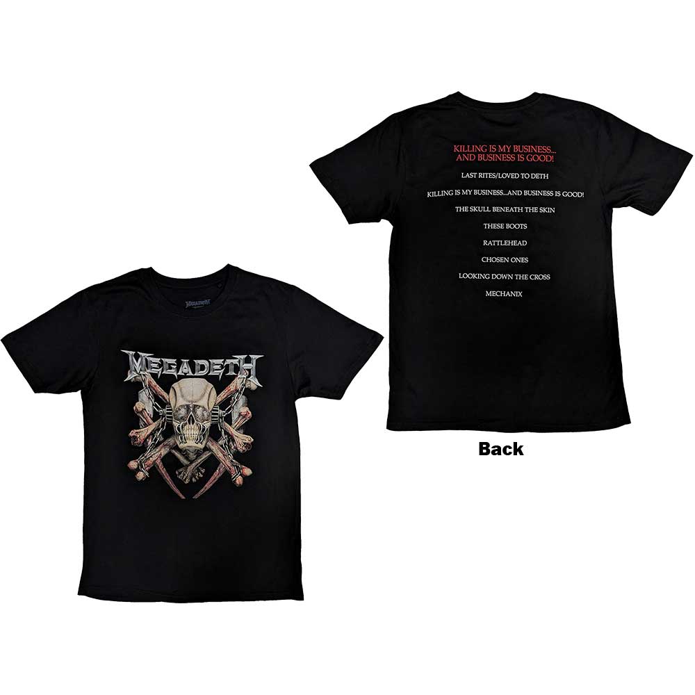 Megadeth - Killing Biz Back Print (Black) XL [T-Shirt]