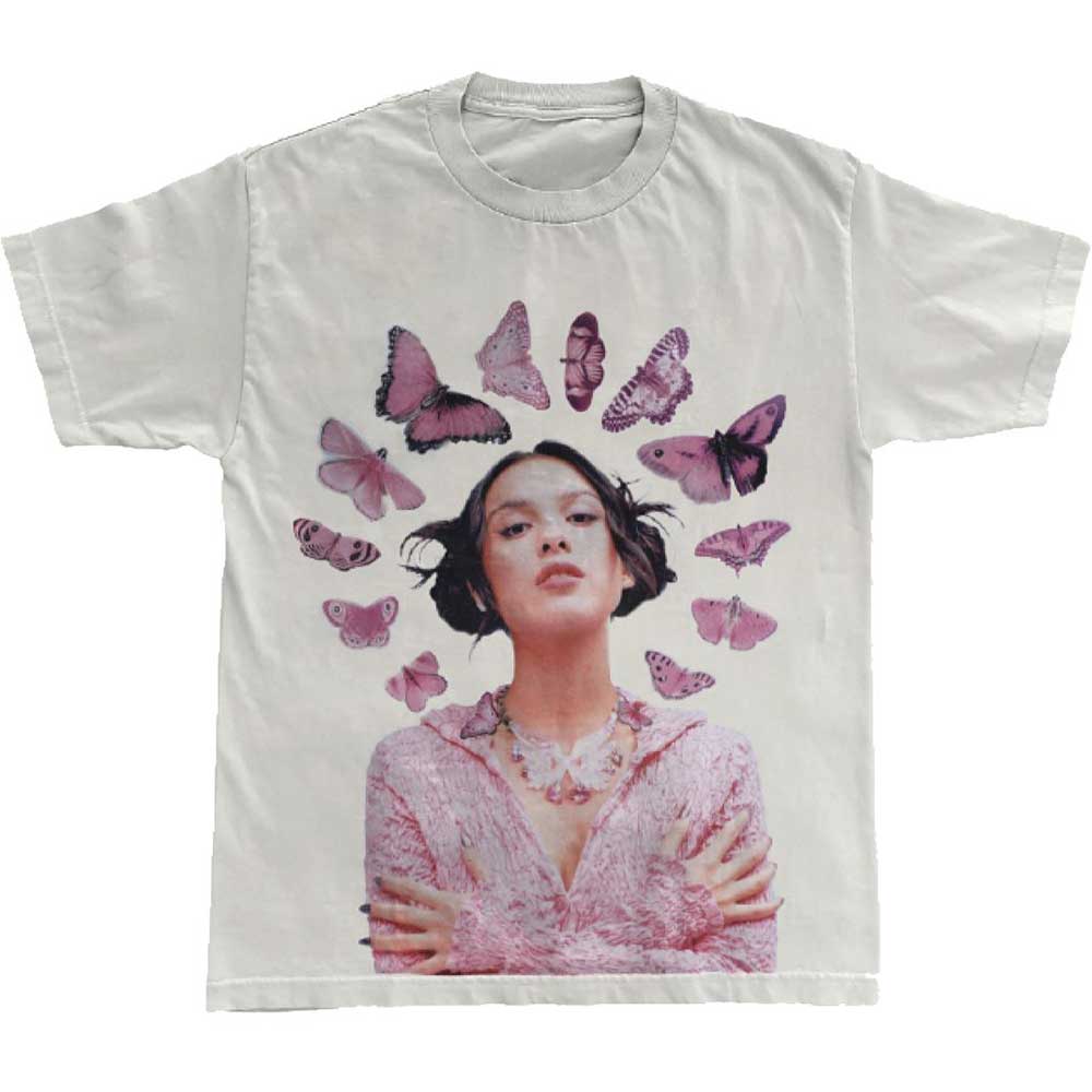 Rodrigo, Olivia - Butterfly Halo (White) Small [T-Shirt]