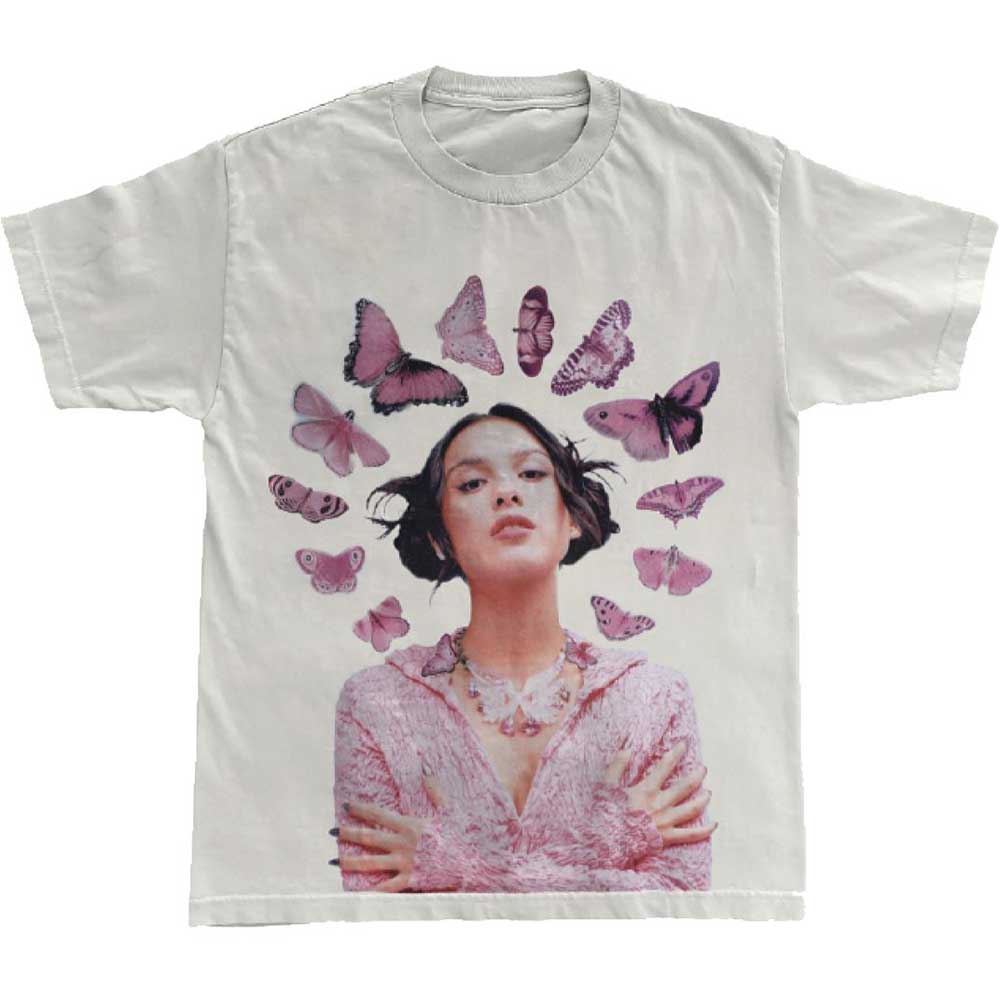 Rodrigo, Olivia - Butterfly Halo (White) Large [T-Shirt]