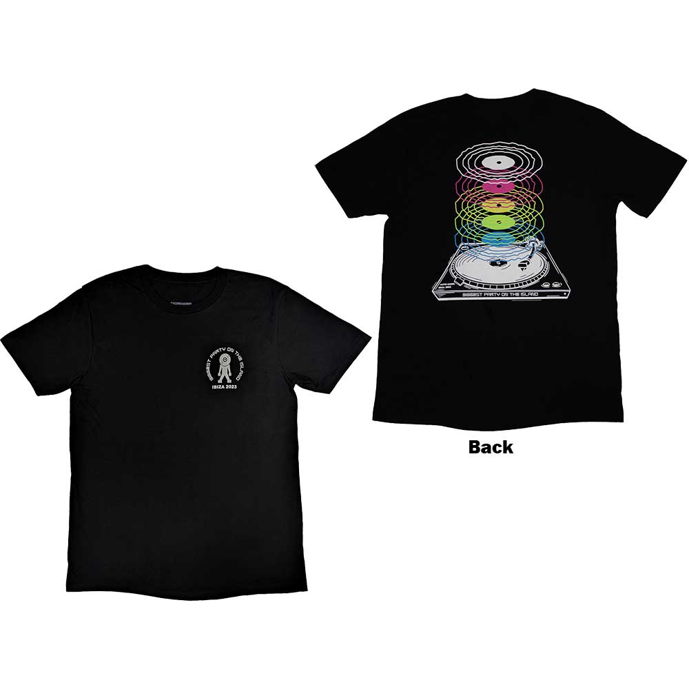 Harris, Calvin - Record Back (Black) Small [T-Shirt]
