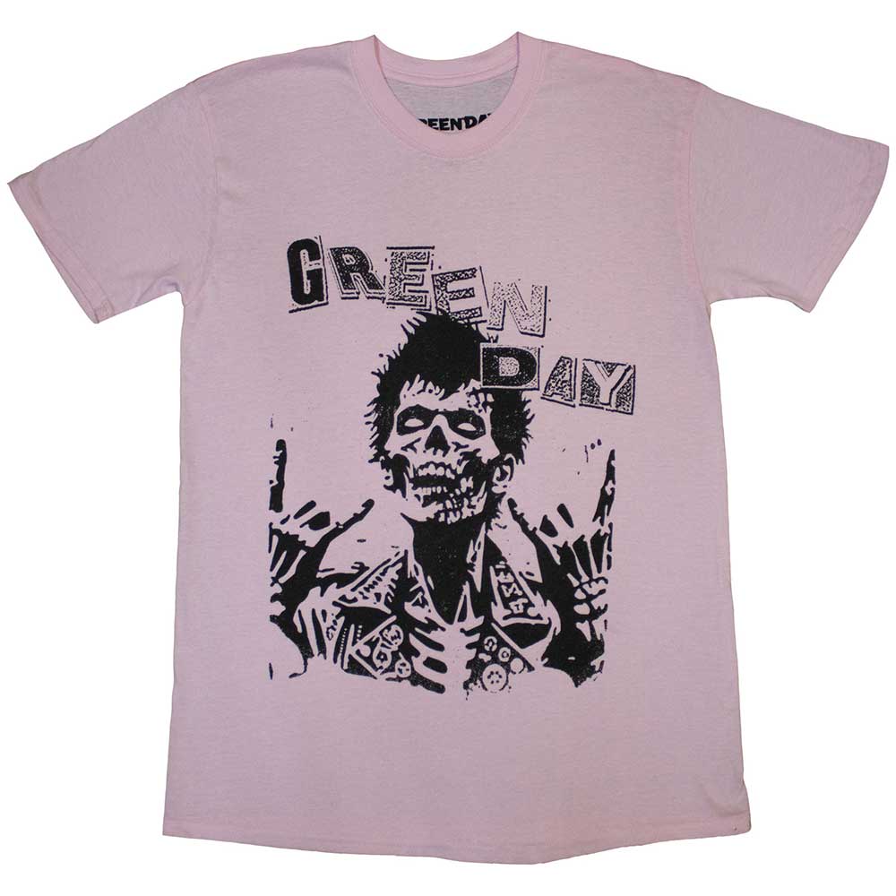 Green Day - Savior Zombie (Pink) Medium [T-Shirt]