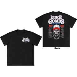 Combs, Luke - Tour '23 Skull (Black) Medium [T-Shirt]