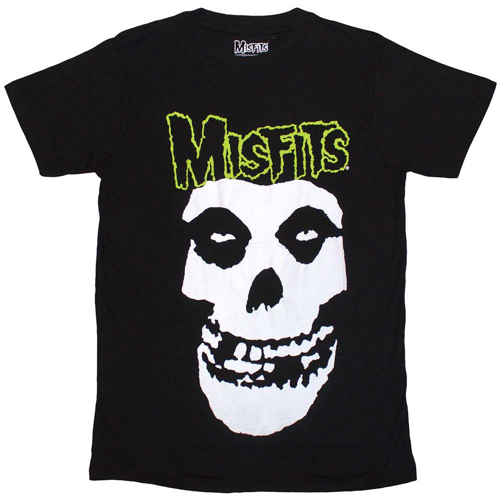 Misfits - Skull and Logo (Black) Medium [T-Shirt]