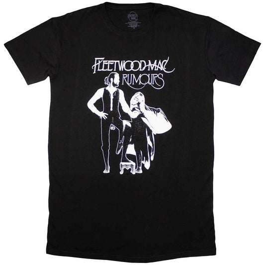 Fleetwood Mac - Rumours (Black) Ladies Large Shirtdress [T-Shirt]