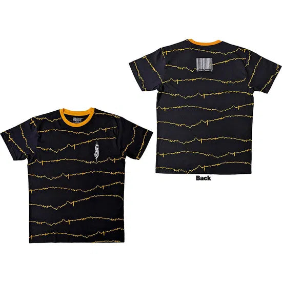 Slipknot - Tesf Tribal-S and Barcode (Black) Large [T-Shirt]