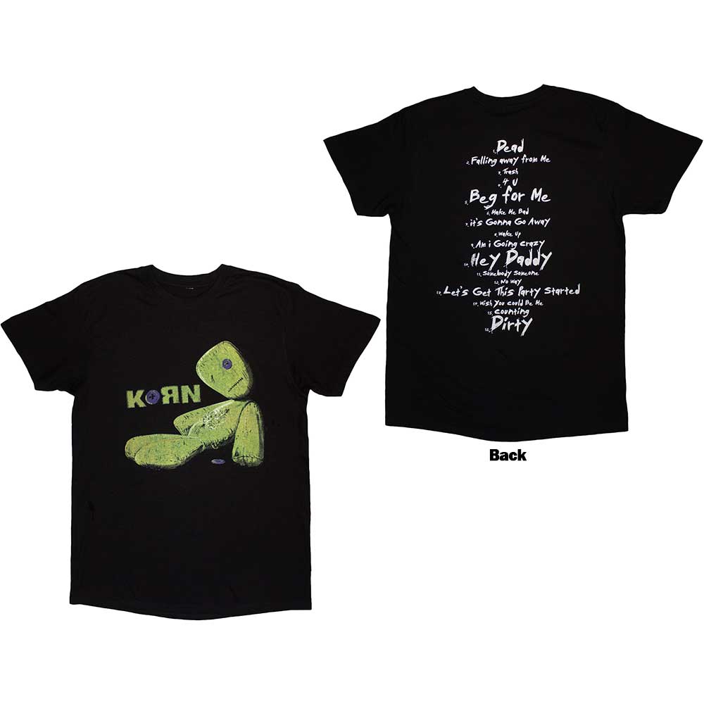 Korn - Issues Tracklist Bp (Black) Small [T-Shirt]