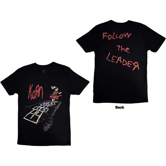 Korn - Follow The Leader Hopscotch (Black) XL [T-Shirt]