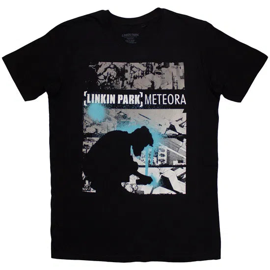Linkin Park - Meteora Drip Collage (Black) Large [T-Shirt]