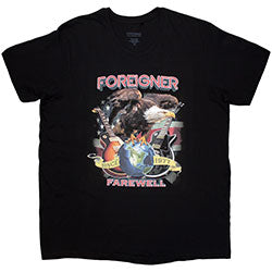 Foreigner - Farewell Eagle (Black) Medium [T-Shirt]