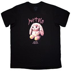 Martinez, Melanie - Portals Bunny (Black) Large [T-Shirt]