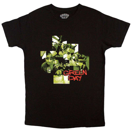 Green Day - Photo Montage (Black) Small [T-Shirt]